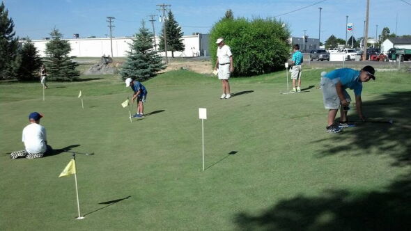 Ponderosa GC: Practice area