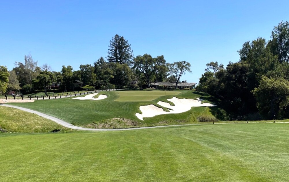 Pasatiempo - restored 16th green 