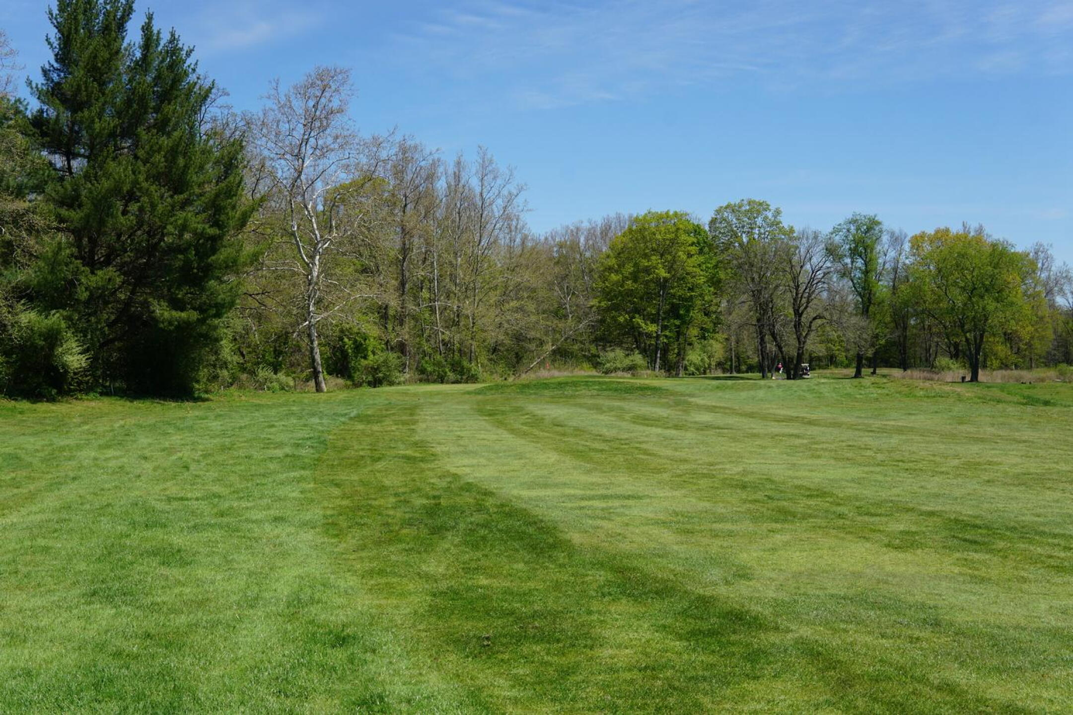 Pomperaug Golf Course, a Ted Manning design, opened for play in 1971. This is the second hole. (Photo submitted by AptlyLinked on 05/09/2023)