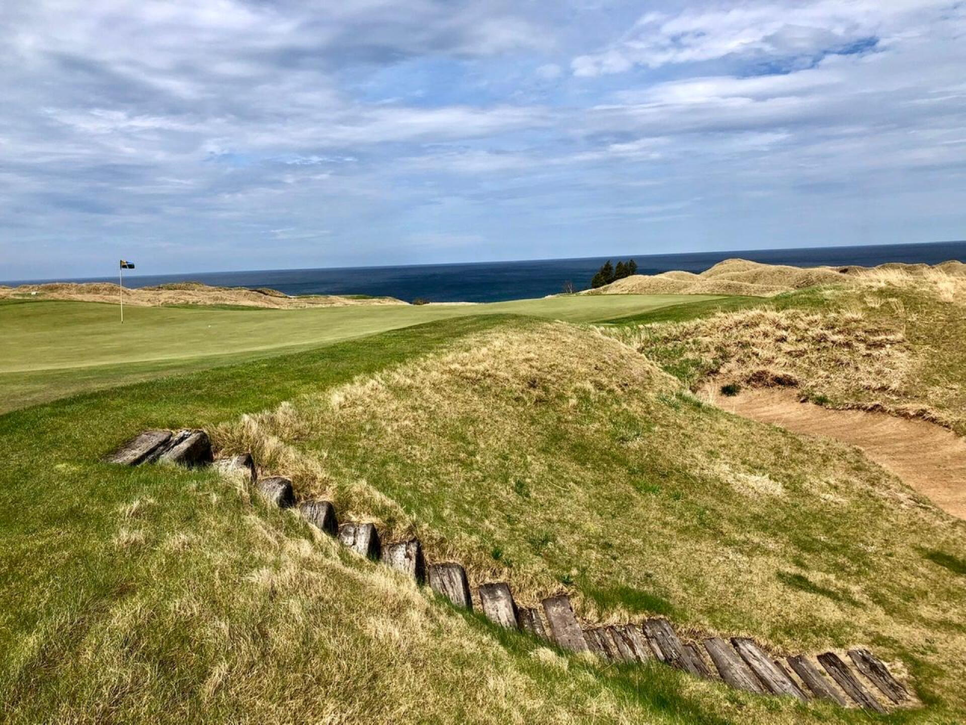 Greenside at the par-4 16th (Photo submitted by BrandonWebb on 05/21/2020)