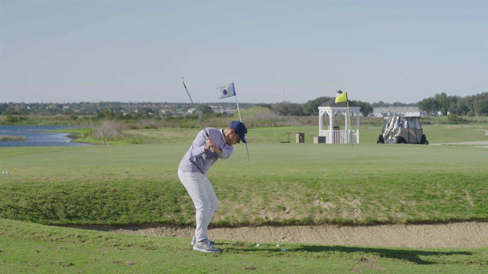 Short Sided Pitch Shots from Thick Rough