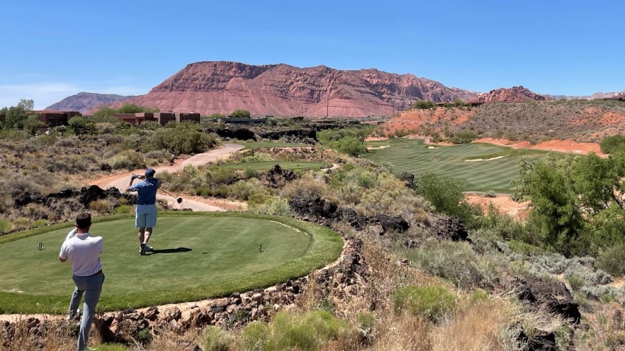 Entrada at Snow Canyon Country Club - hole 18 