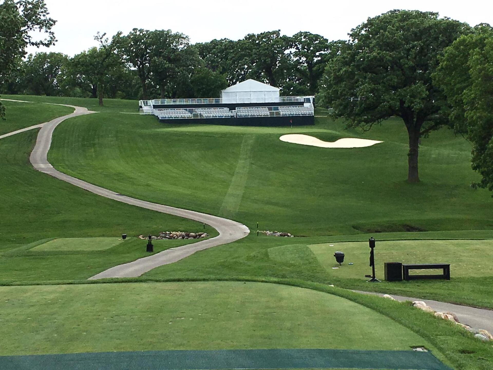 The Par 3s on the back 9 are great. (Photo submitted by GolfDSMdotcom on 05/31/2017)