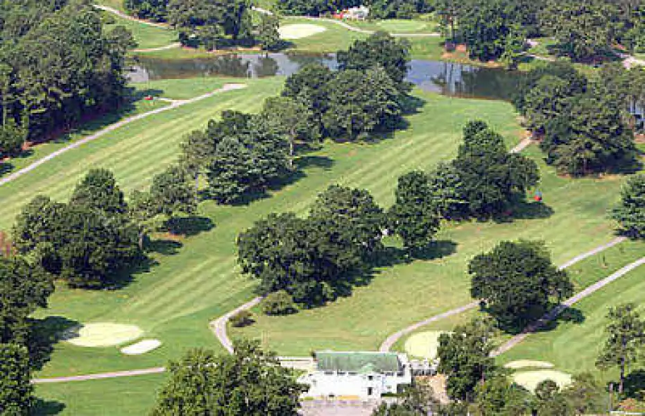 Lafayette GC: Aerial view