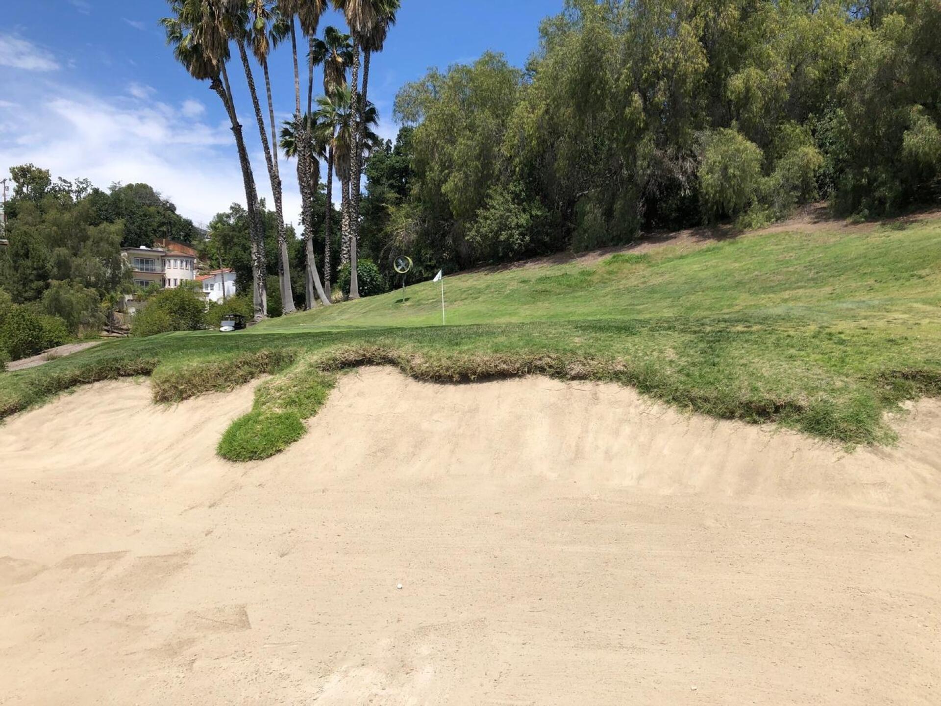deep bunker protecting 3 green (Photo submitted by GRaleigh on 08/16/2022)