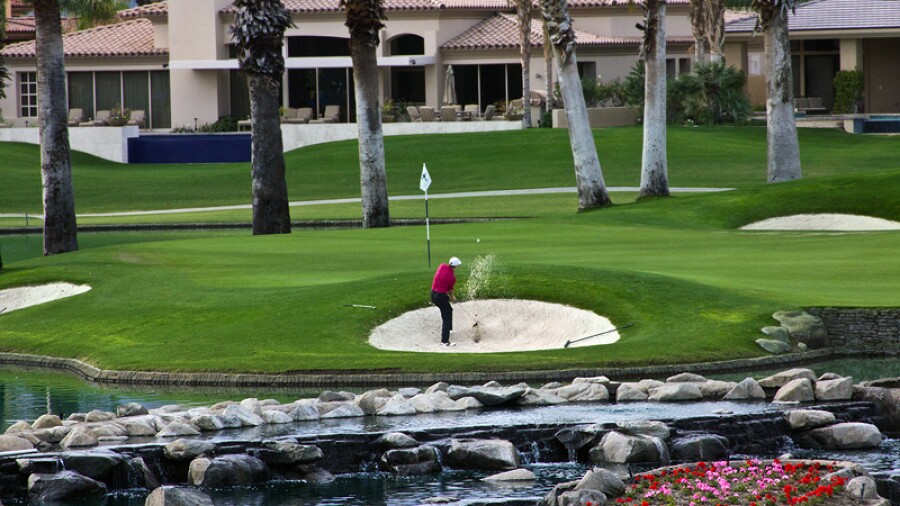 JW Marriott Desert Springs - Palm G.C. - hole 17
