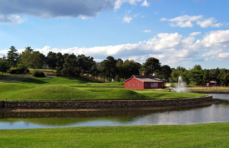 Willowbend Country Club Bend Nine in Mashpee, Massachusetts, USA