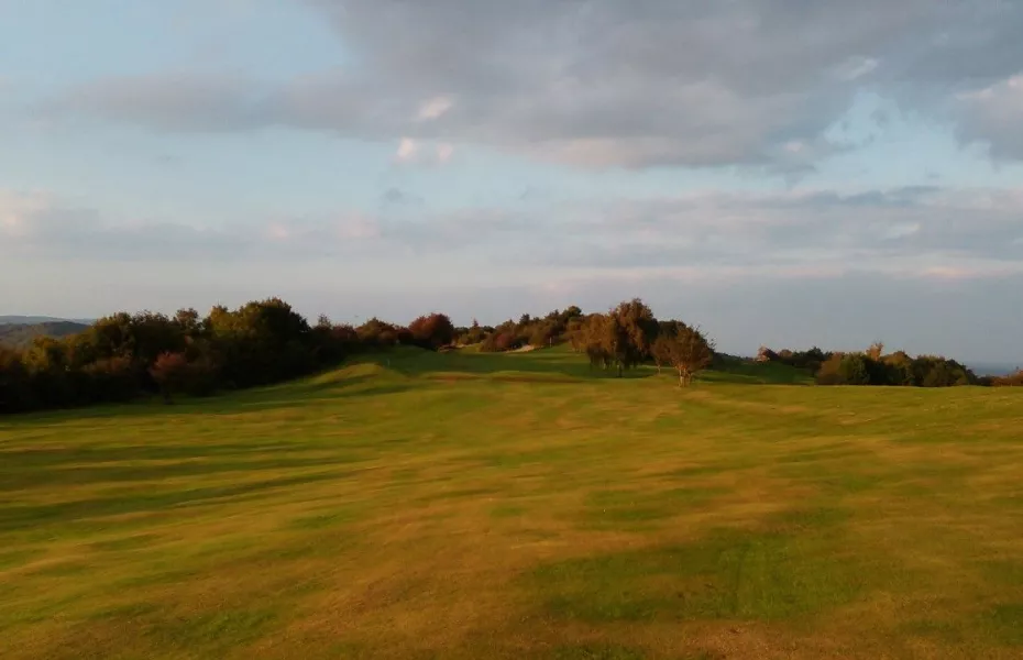 12th fairway at Llanymynech