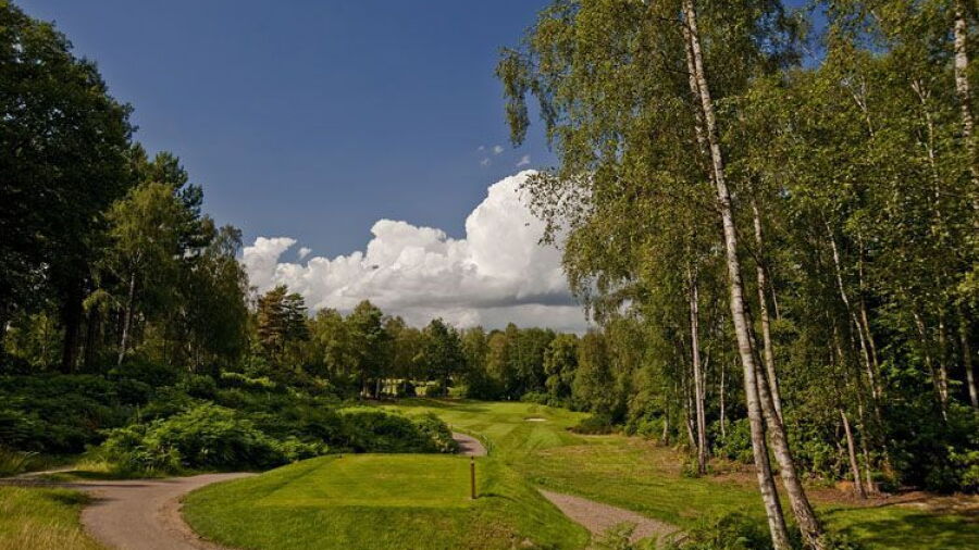 8th hole of the Bernard Hunt Course