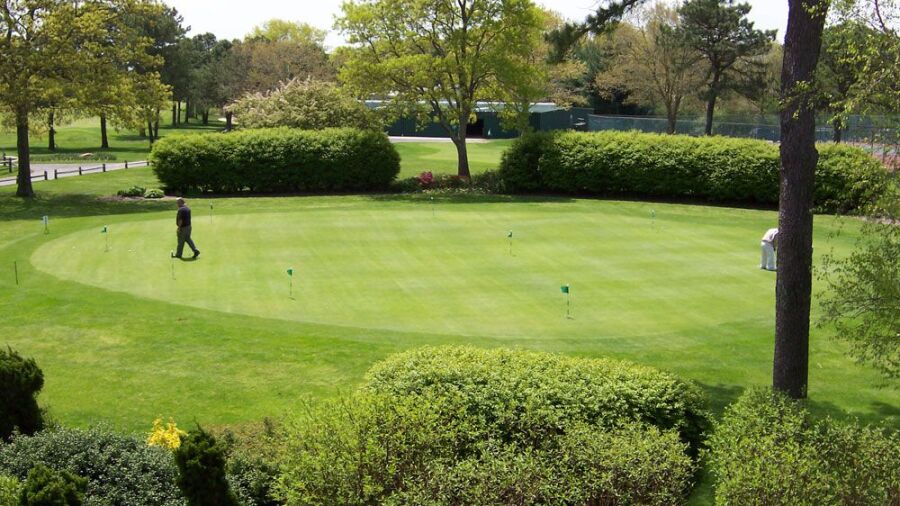 Pine Hills CC: Putting green