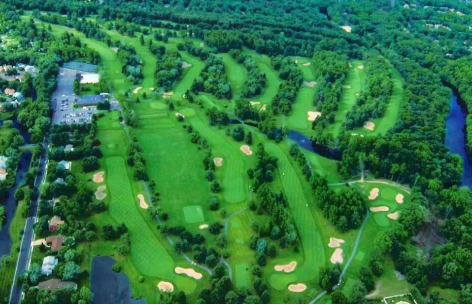 Medford Village Resort & CC: Aerial view