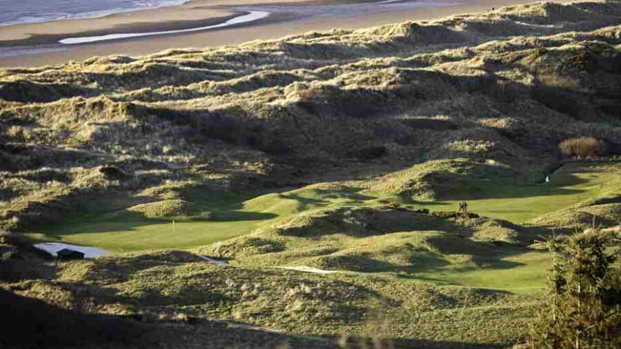 Royal St David 15th Hole Coast View