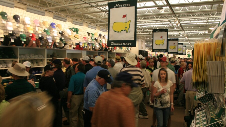 Augusta National - Masters gift shop