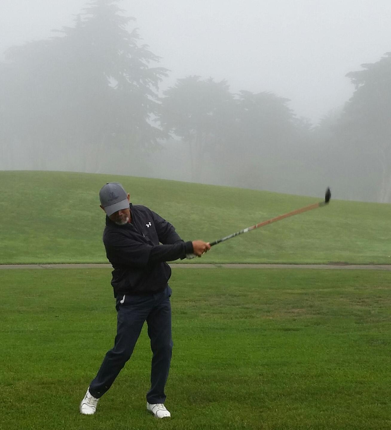 I played here on my birthday with a friend. It was cold and a foggy July 11. (Photo submitted by junbelara on 07/13/2016)