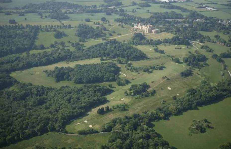Osborne GC: Aerial view