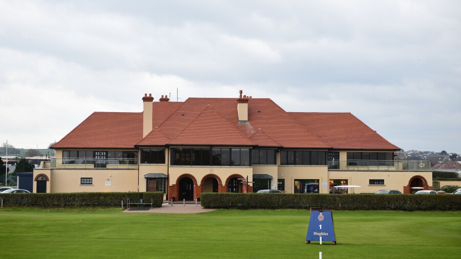 Royal Portrush Golf Club clubhouse
