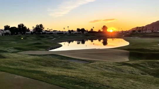 Pete Dye Dunes Course at PGA West - sunrise