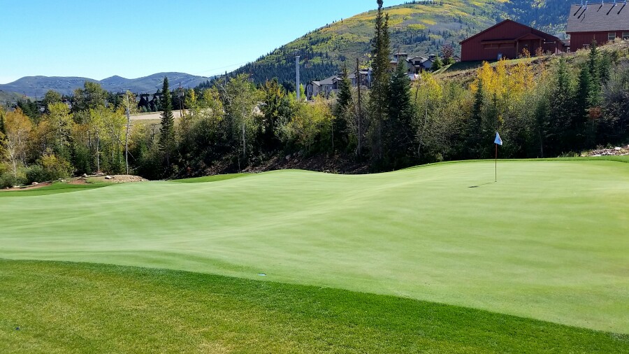 Canyons Golf Course - hole 17