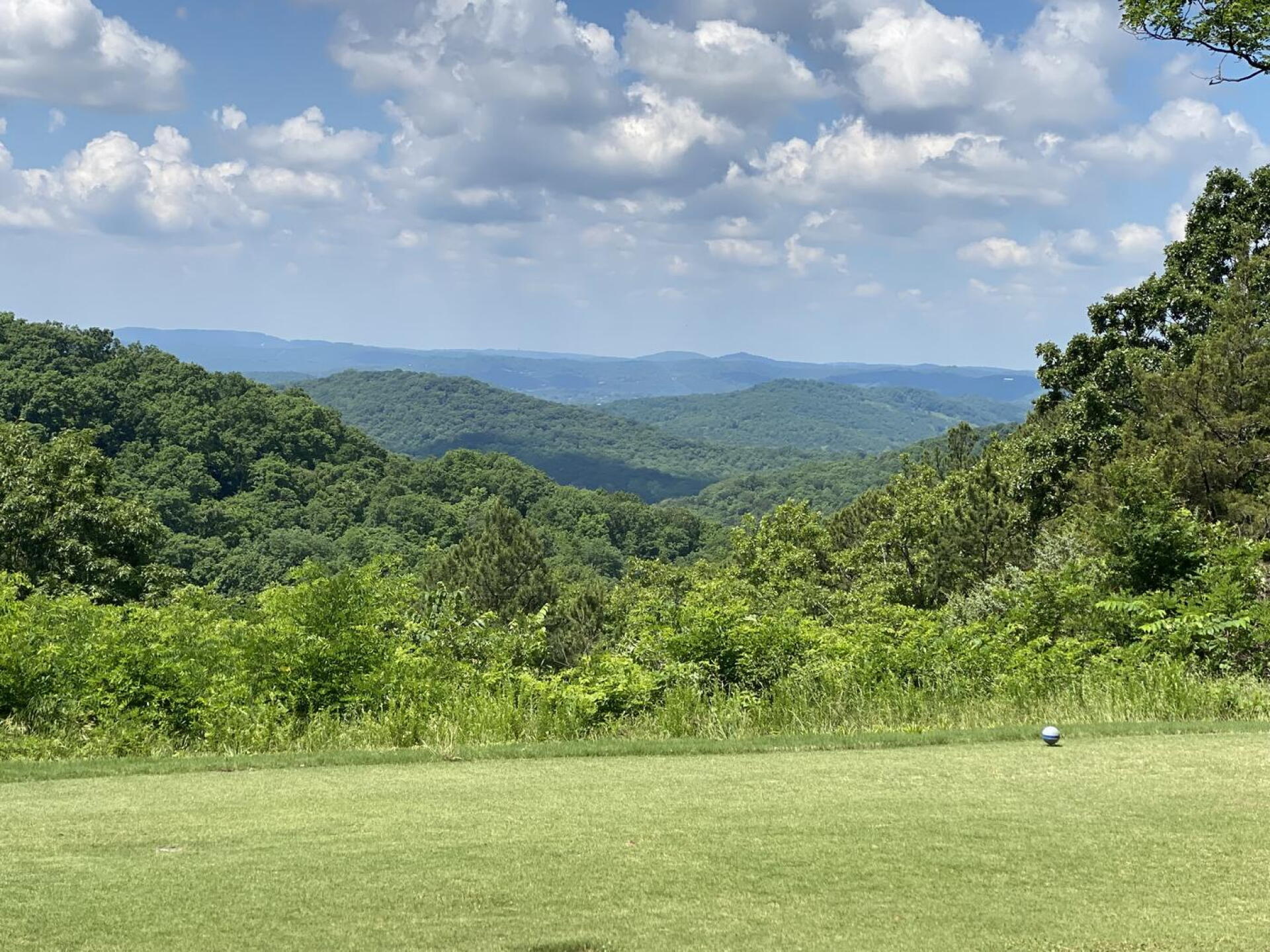 Hole six and seven have great panoramic view of the Ozark Mountains (Photo submitted by u000006109041 on 10/04/2025)