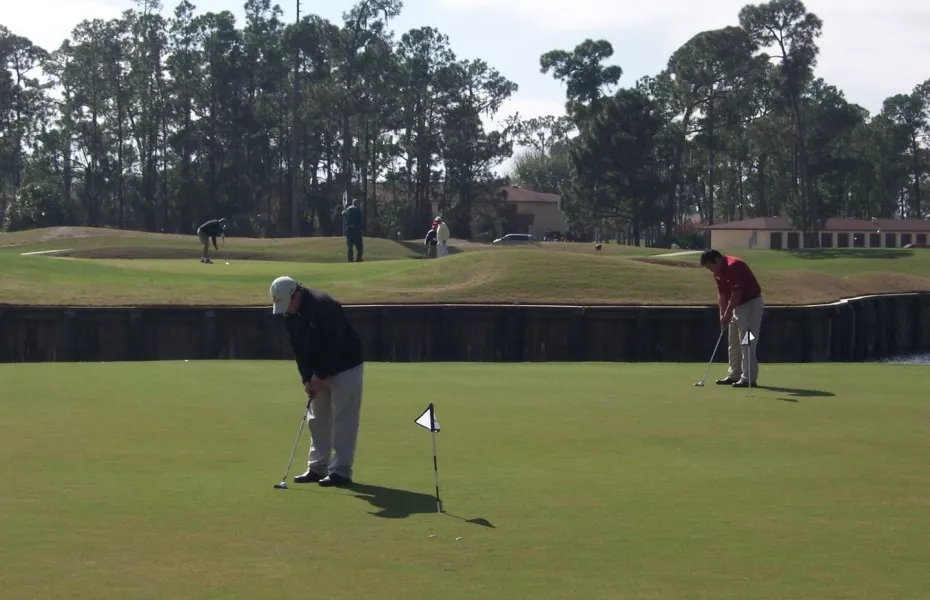 Sun 'n Lake GCC: Practice area