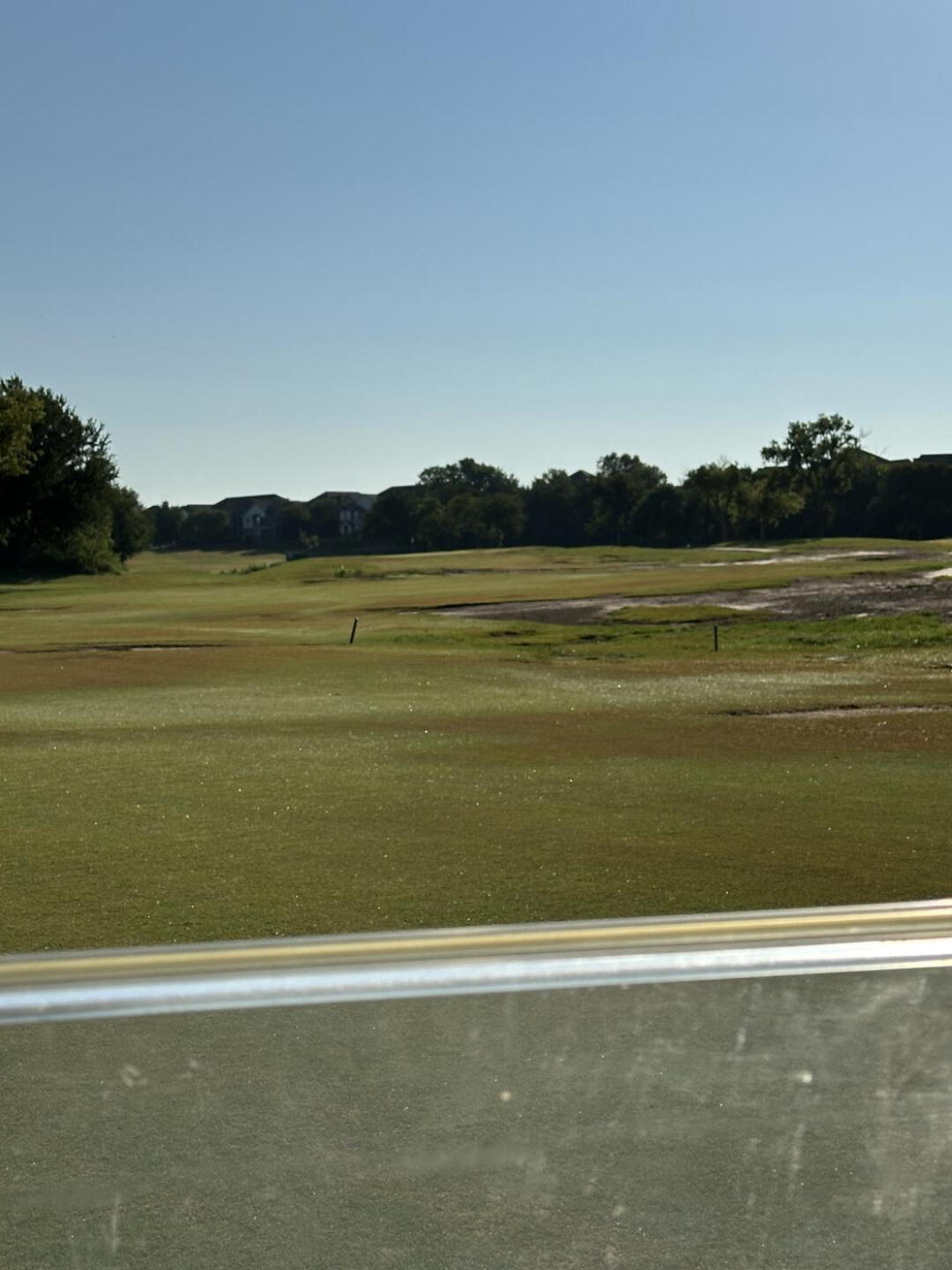 That dirt is stretching all through the fairways. Trust me. It was “made to be like that.” Almost ever other fairway had this or gravel. (Photo submitted by u000007236592 on 08/02/2026)