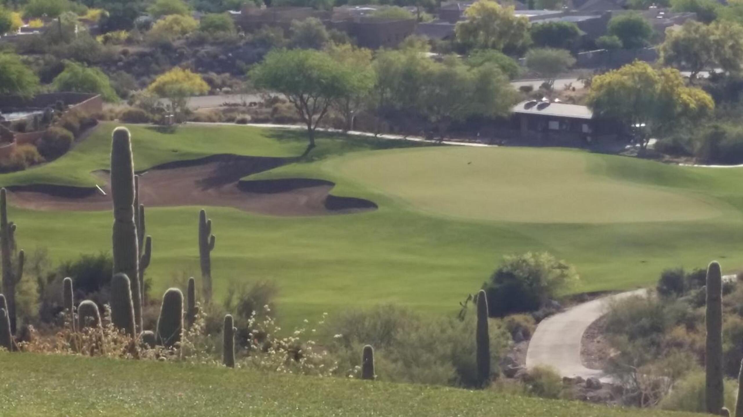 Hole #5 downhill par 3 (Photo submitted by Jhawkerman on 03/20/2016)