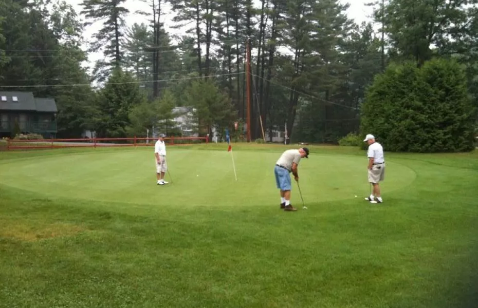 Bend of the River GC: practice area