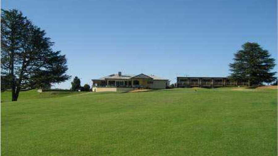 Shepparton GC's clubhouse