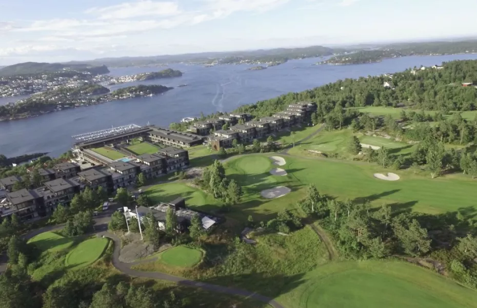 Kragero Golf Park: Aerial view