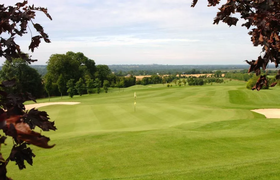 Undulating green at Navan