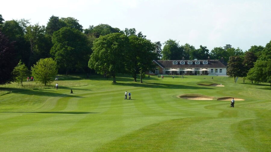 Wildernesse GC: the clubhouse