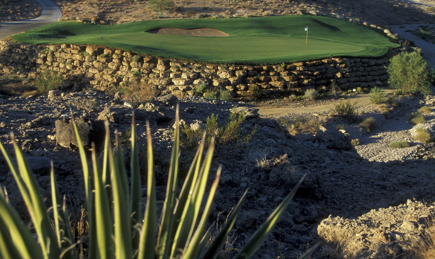 2nd hole at TPC Las Vegas