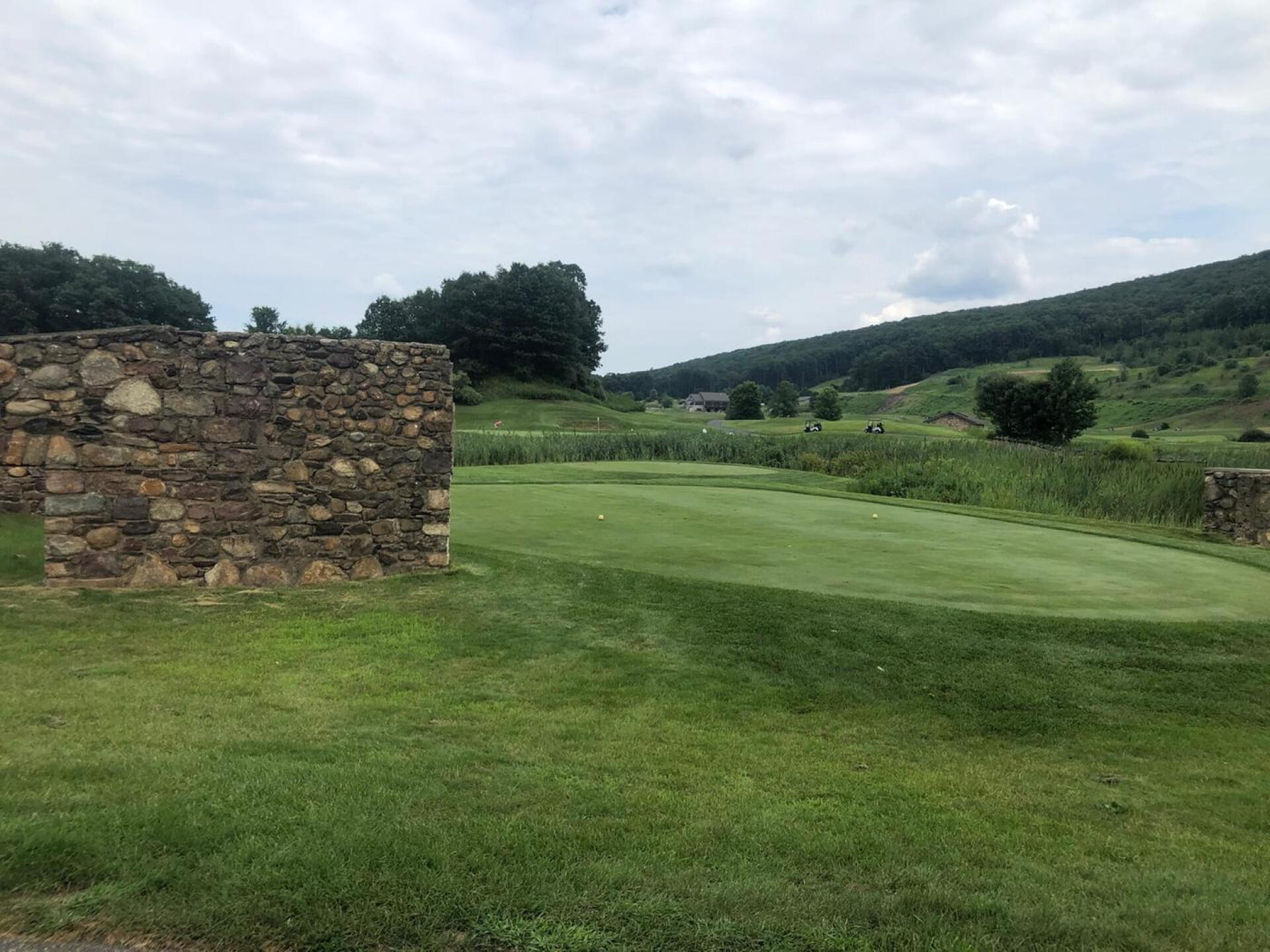 12th green from tee box area (Photo submitted by blamege on 08/15/2020)