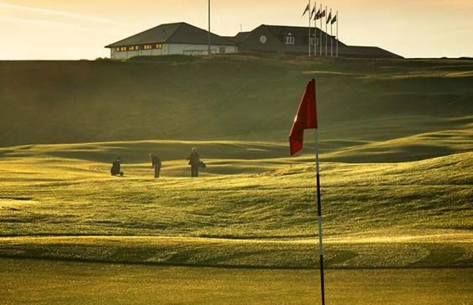 Crail Golfing Society Links Course in Crail, Fife, Scotland