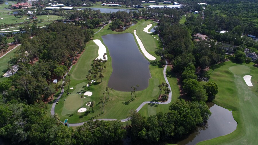 TPC Sawgrass 6th & 7th holes