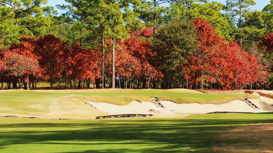 True Blue Plantation golf course - hole 1