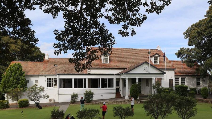Kogarah GC's clubhouse