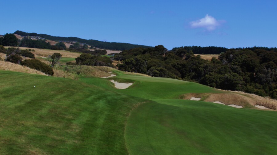 Cape Kidnappers golf course - no. 7
