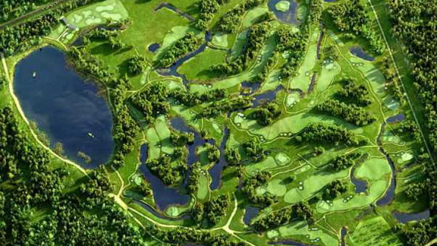 The V GC: Aerial view
