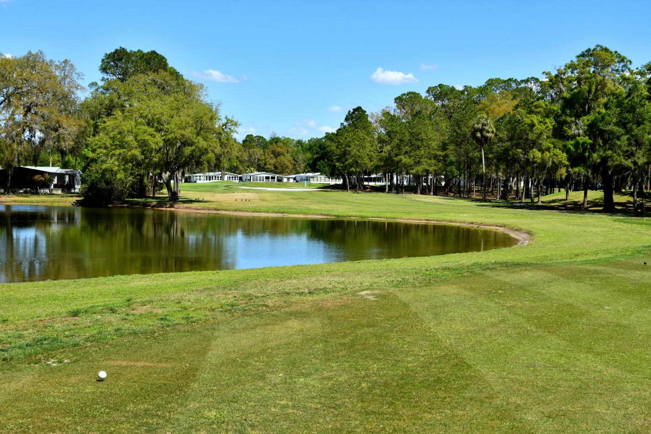 Seventeen is a fine driving hole. Off the tee is trouble both right and left, and the fairway narrows after the prime landing zone. (Photo submitted by AptlyLinked on 03/13/2026)