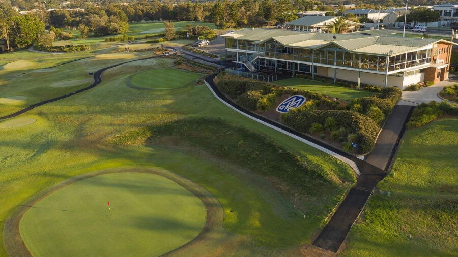 Mona Vale's clubhouse