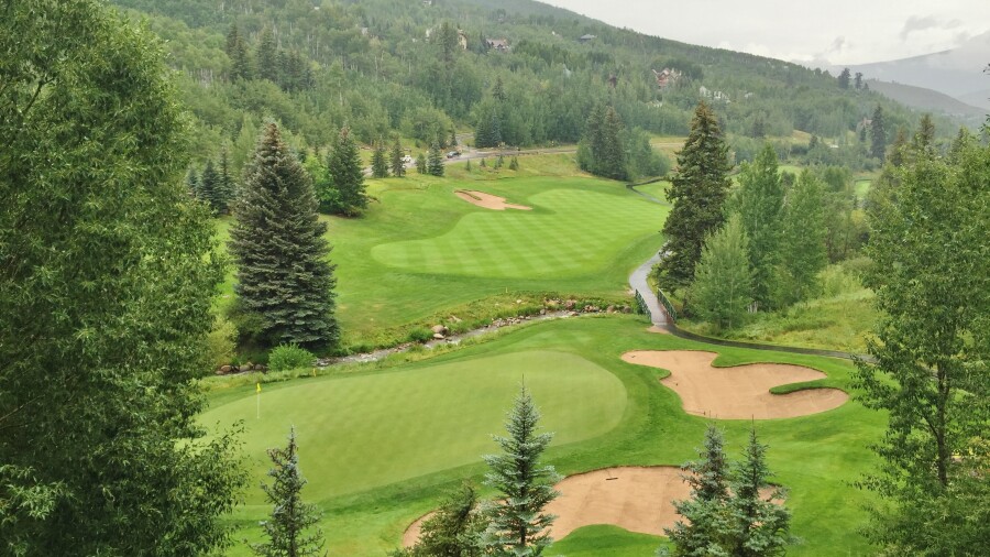 Beaver Creek Golf Club - 18th hole
