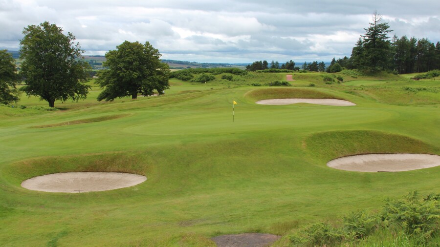 Gleneagles - King's golf course - hole 8 