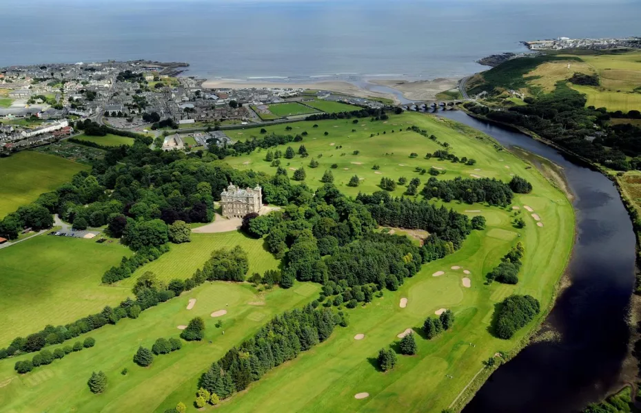 Duff House Royal GC: Aerial