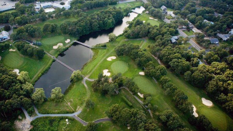 Blue Rock GC: Aerial view