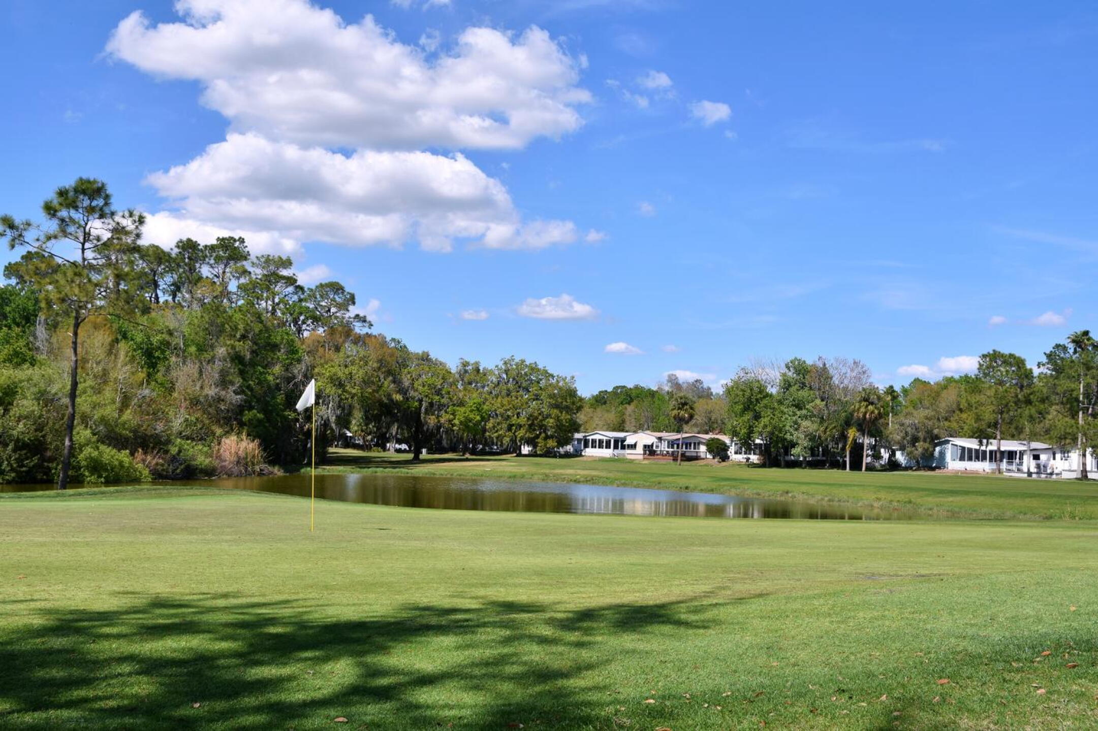 If one hole is most likely to wreck your card, it is the par-4 18th (index #1), whose large water hazard threatens both the drive and second shot. (Photo submitted by AptlyLinked on 03/13/2026)