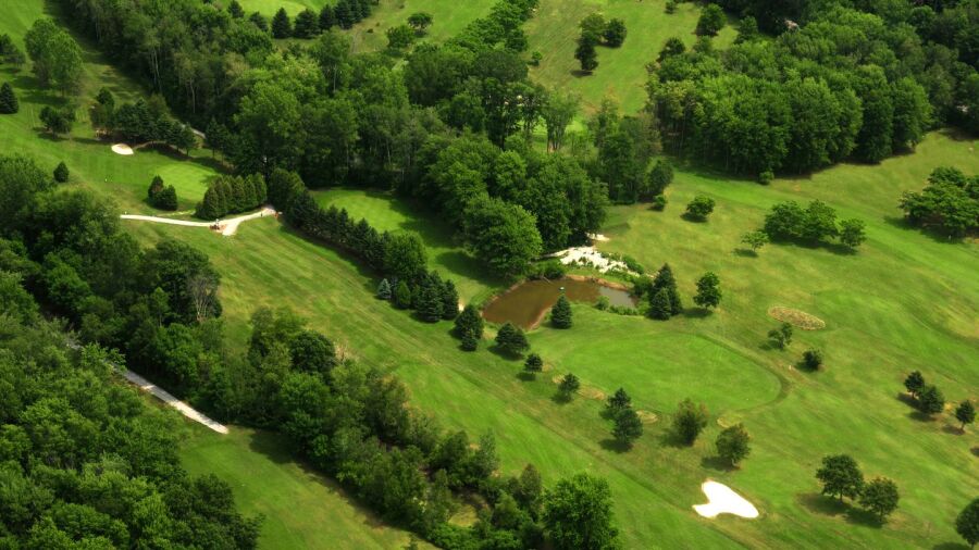 Woodside Greens GC: Aerial
