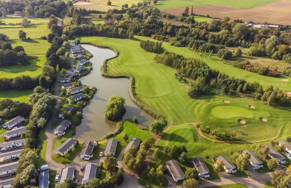 Tydd St Giles GCC: Aerial