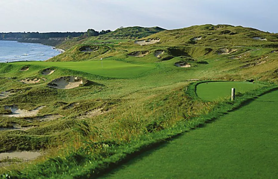 The Straits Course at Whistling Straits enjoys a sublime setting on Lake Michigan