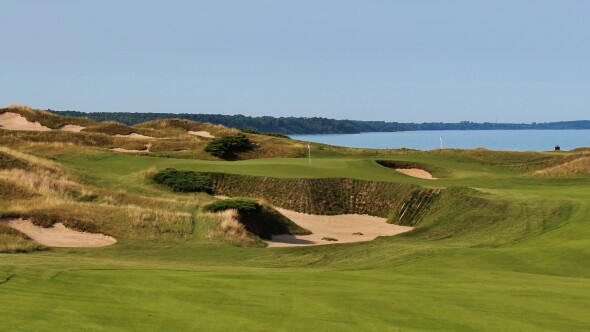 Straits golf course at Whistling Straits - hole 11